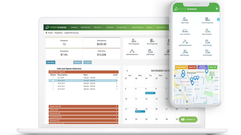 breeze SS landing page devices